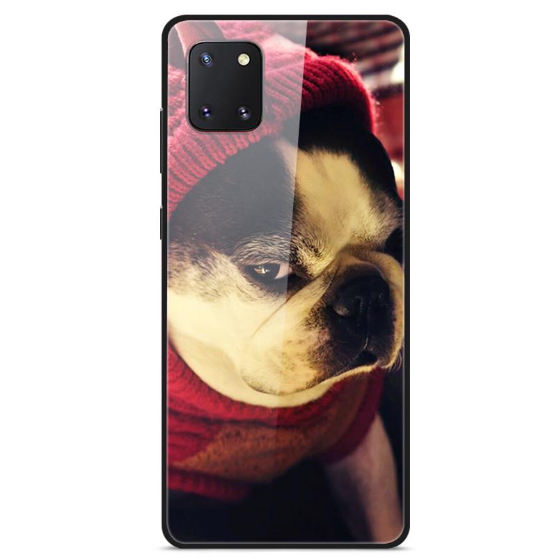 For Coque Samsung Note 10 Lite Case Tempered Glass Planet Space Cover for Samsung Galaxy Note10 Lite Case S10 Lite Glass Case
