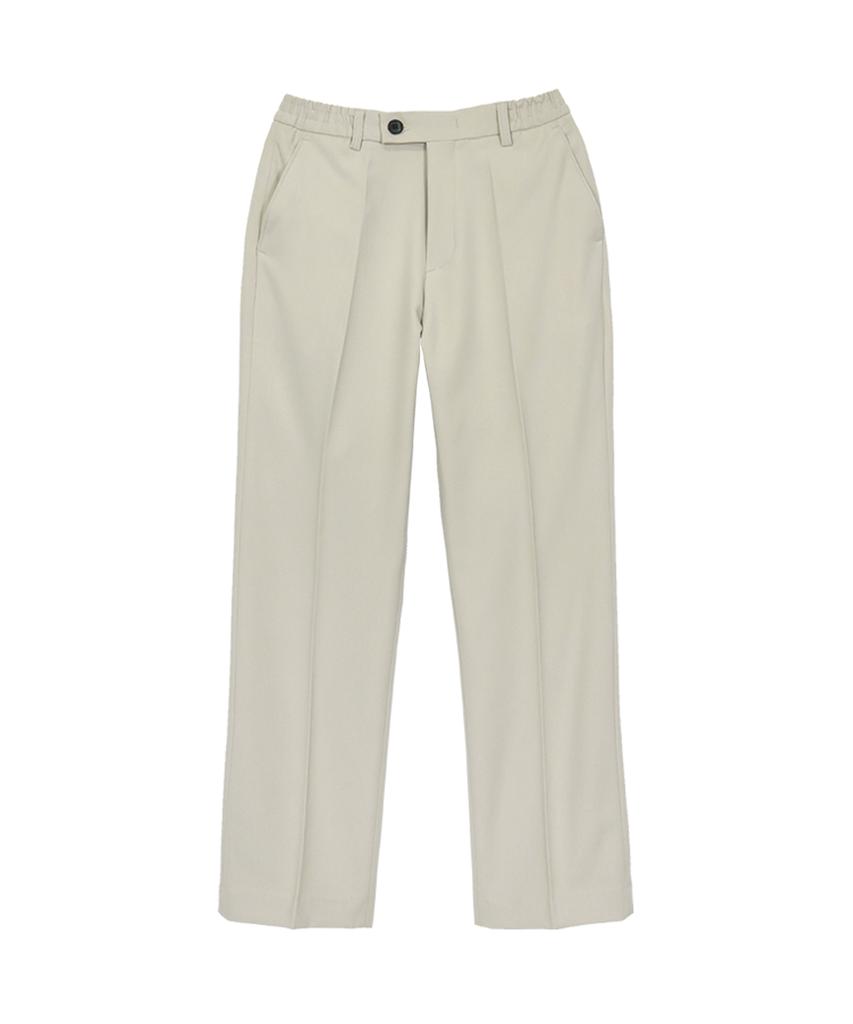 P.IN.O 9080 Slim Wide Slacks - Beige