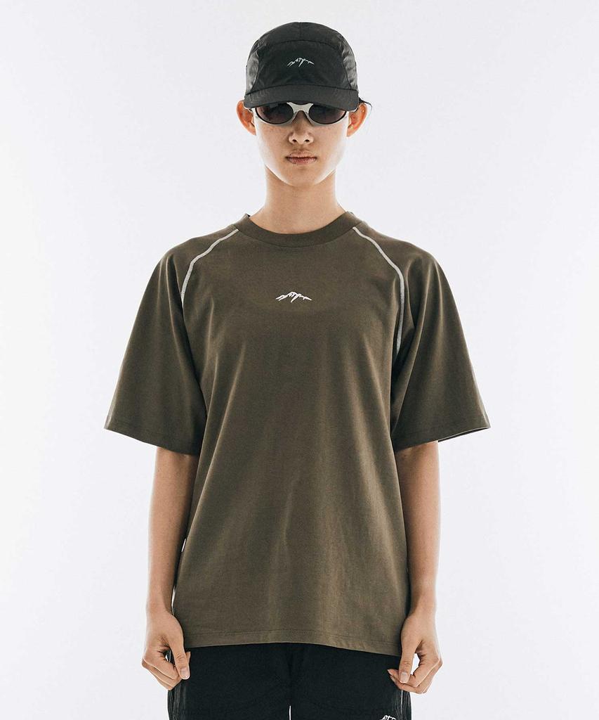 Koldeuwom Structured T-Shirt (Khaki) -Women-