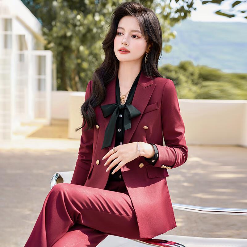 Women's Professional Long-Sleeve Suit Set