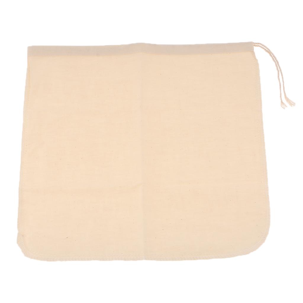 4Pcs 30x30cm Juice Reusable Mesh Strainer Filter Bag Multiple Usage