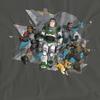 Toy Story Womens/Ladies Characters T-Shirt