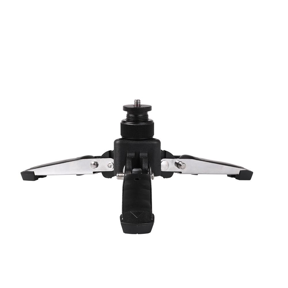 Universal Three-Jaw Portable Monopod Projector & Phone Stand with Fill Light.
