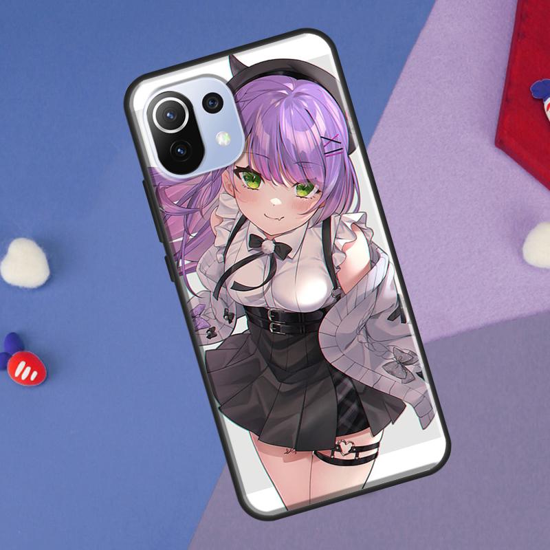 Tokoyami Towa Hololive Cover For Xiaomi 14 13 Ultra 11T 12T 13T 14T Pro POCO X7 Pro X3 X5 F3 F5 F6 M6 X6 Pro Case