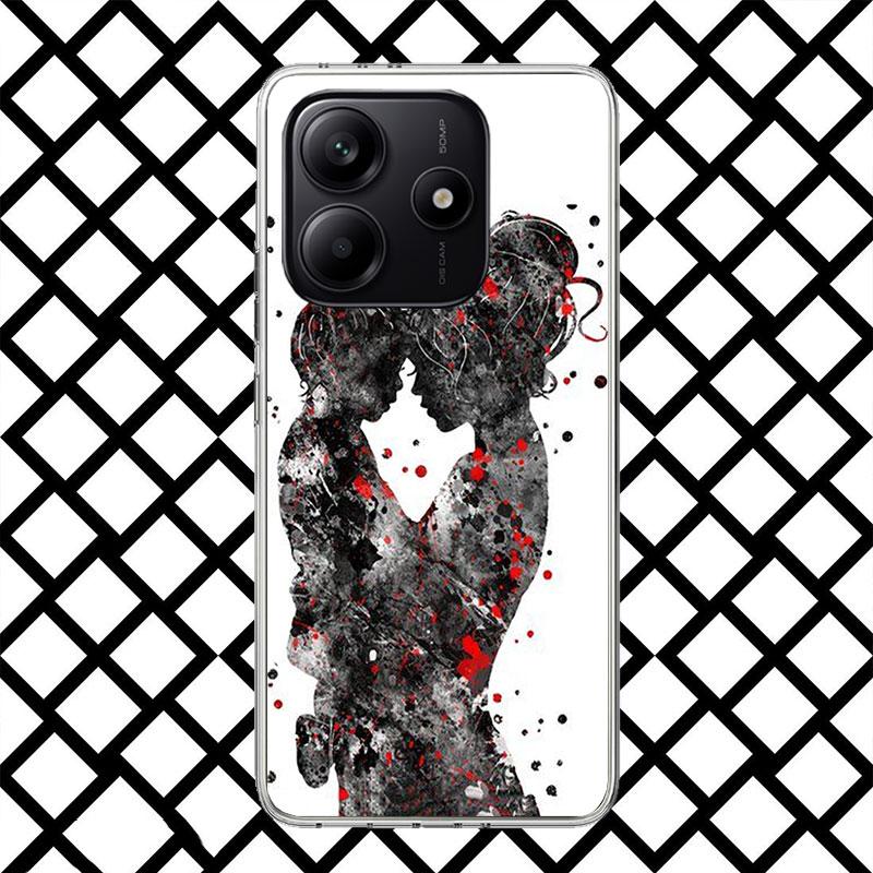 Mama Baby Mädchen Handyhülle für Xiaomi Redmi Note 15 14 14S 13 12 12S 11 Pro Plus 11E 11T 11S 10S 5G Weiche Hülle Fundas Redmi Note