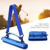 Simple Portable Nylon Hook and Loop Binding Golf Club Bag Practice Golf Grip Bag Blue