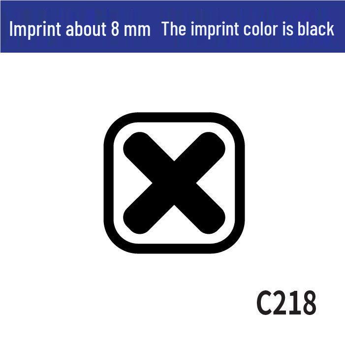 Mała Okrągła Pieczątka Nauczyciela: Pięcioramienna gwiazda dla zachęty i kontroli jakości