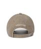 VERUTUM Initial Western Logo Pigment Ball Cap Beige