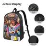 3Pcs Dispatch Game School Bags Set for Children Pen Bags Backpack Sets with Lunch Box For School Students Daypack