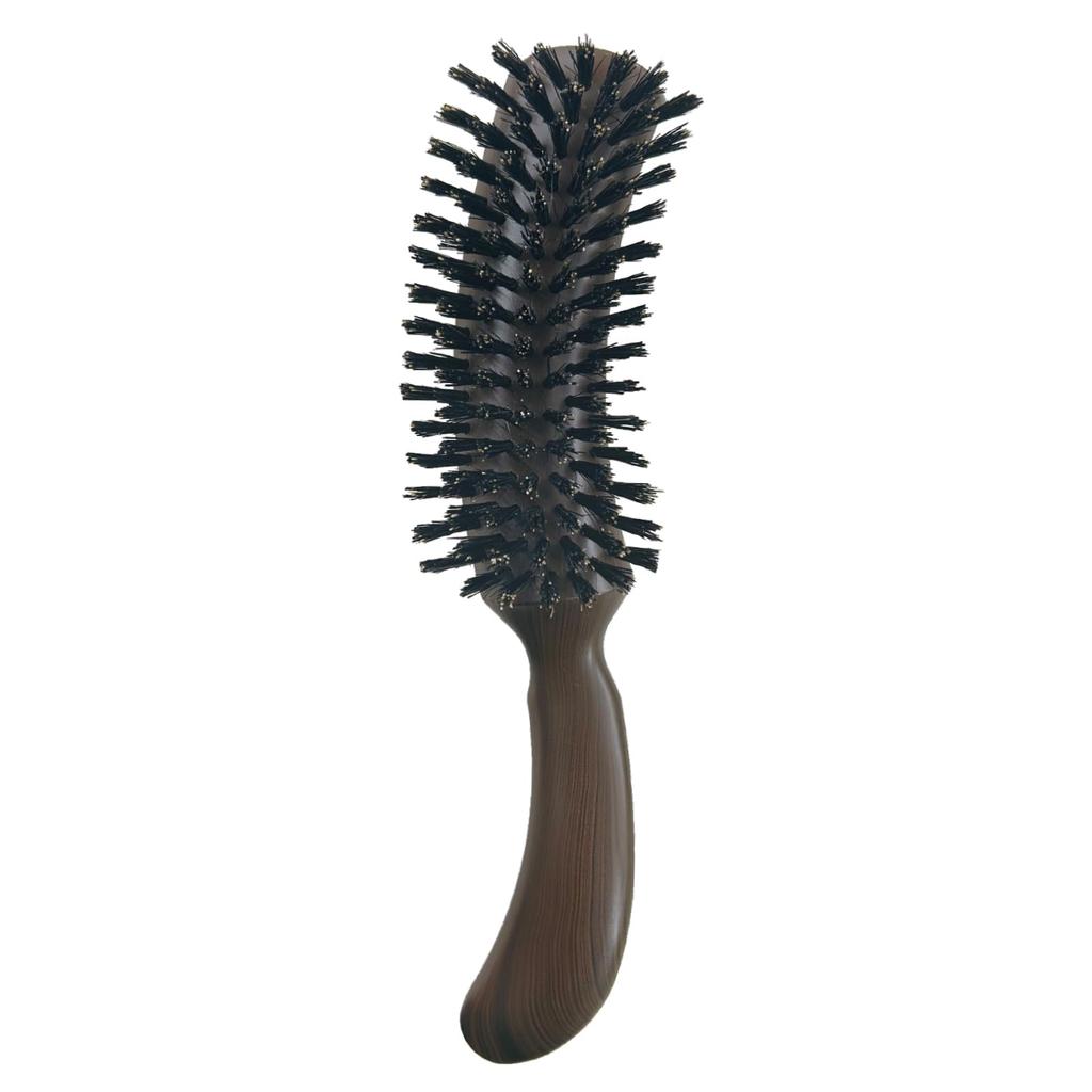 Vess a Natural Hair Brush for Professional Made In Japan by a Professional EXC12, 100% Bristle, Gentle, Non-irritating Hairdressers. Manufacturer.
