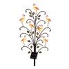 Solar Garden Bird Stakes Outdoor Pathway Light, Bird-shaped Stump Decorative Stake with Warm Powered Yard Decorations LED Lights, Waterproof