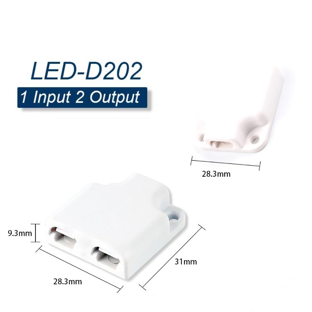 18~22AWG Wire Splitter Connector Pluggable LED Connectors New Crimp Terminals