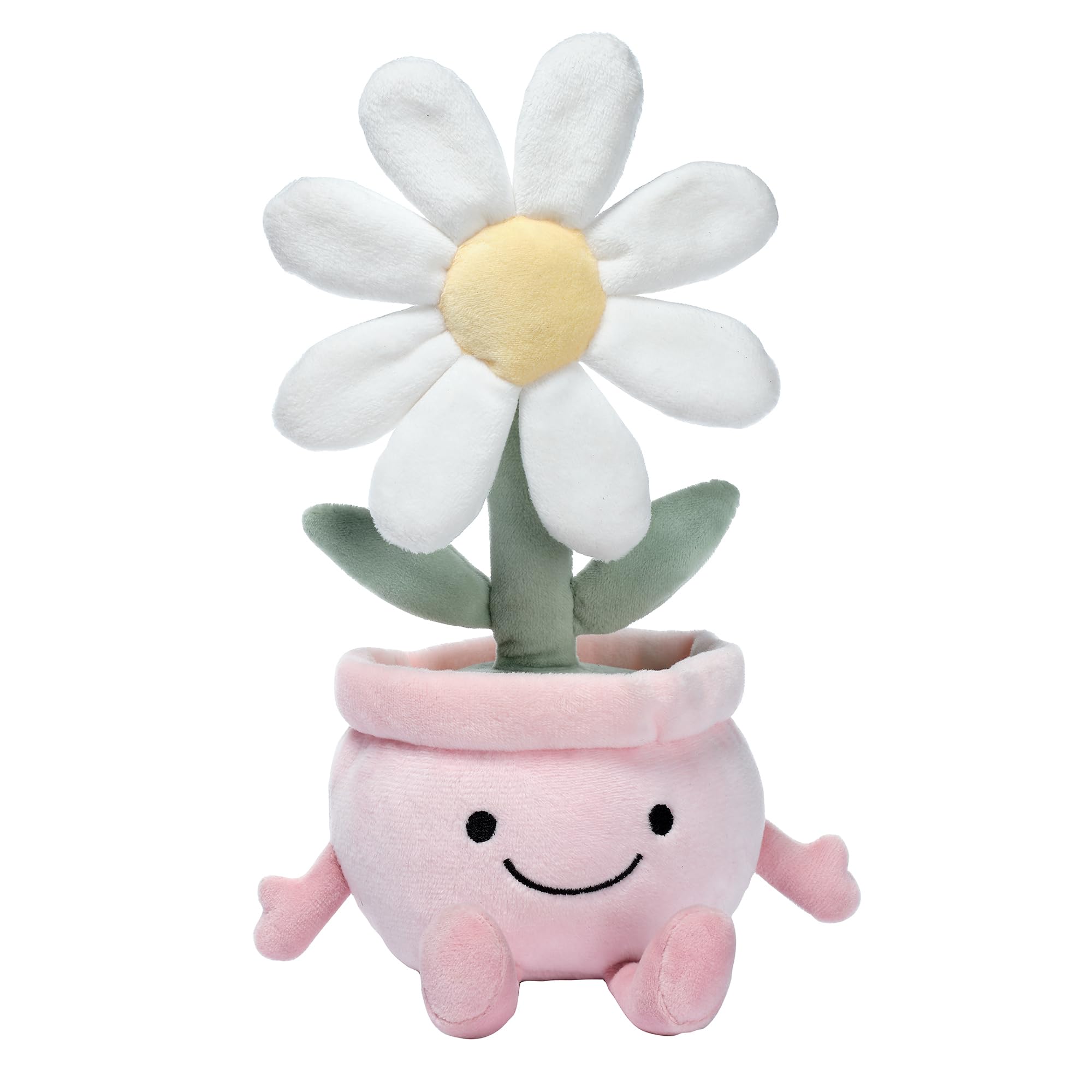 Rams & Ivy Daisy Dreams Подвижная Цветочная Горшка Плюшевое Животное Игрушка - 11 Дюймов