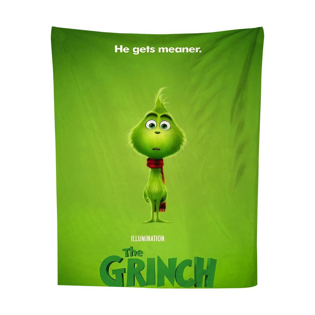 Vaskeklutteppe Grønt Teppe Julegave Hjem Sofatrekk Teppe Feriedekorasjon Teppe