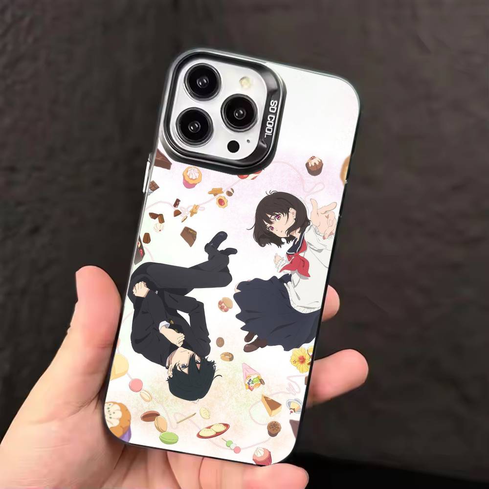 Anime Shoushimin Phone Case Color Silver Shell For IPhone 17 16 15 14 13 12 11 Pro Max Plus