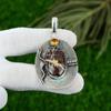 Friendship Day Deal Coconut Jasper Stone Citrine Pendant Jewelry Sterling Silver