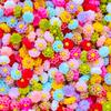 100Pcs  New 6Mm Kawaii Cute Mixed Flowers Flat Back Resin Cabochons Scrapbooking Diy Jewelry Craft Decoration Accessorie A41