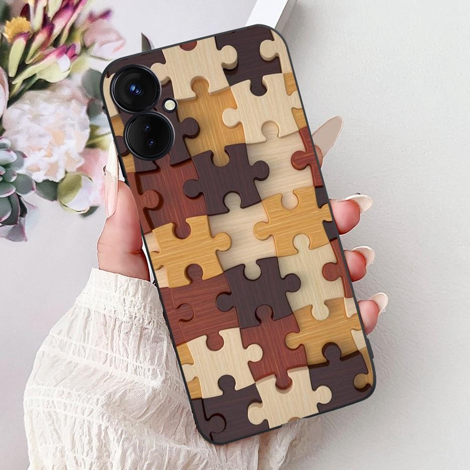 For Tecno Spark 9 Pro Case Spark9 Pro KH7n New Luxury Painted Cover Soft Silicone Phone Case For Tecno Spark 9T Spark9T KH6 Bags