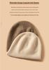 Women's 100% Pure Cashmere Double-Sided Beanie - Warm, Versatile Knit Hat for Autumn/Winter