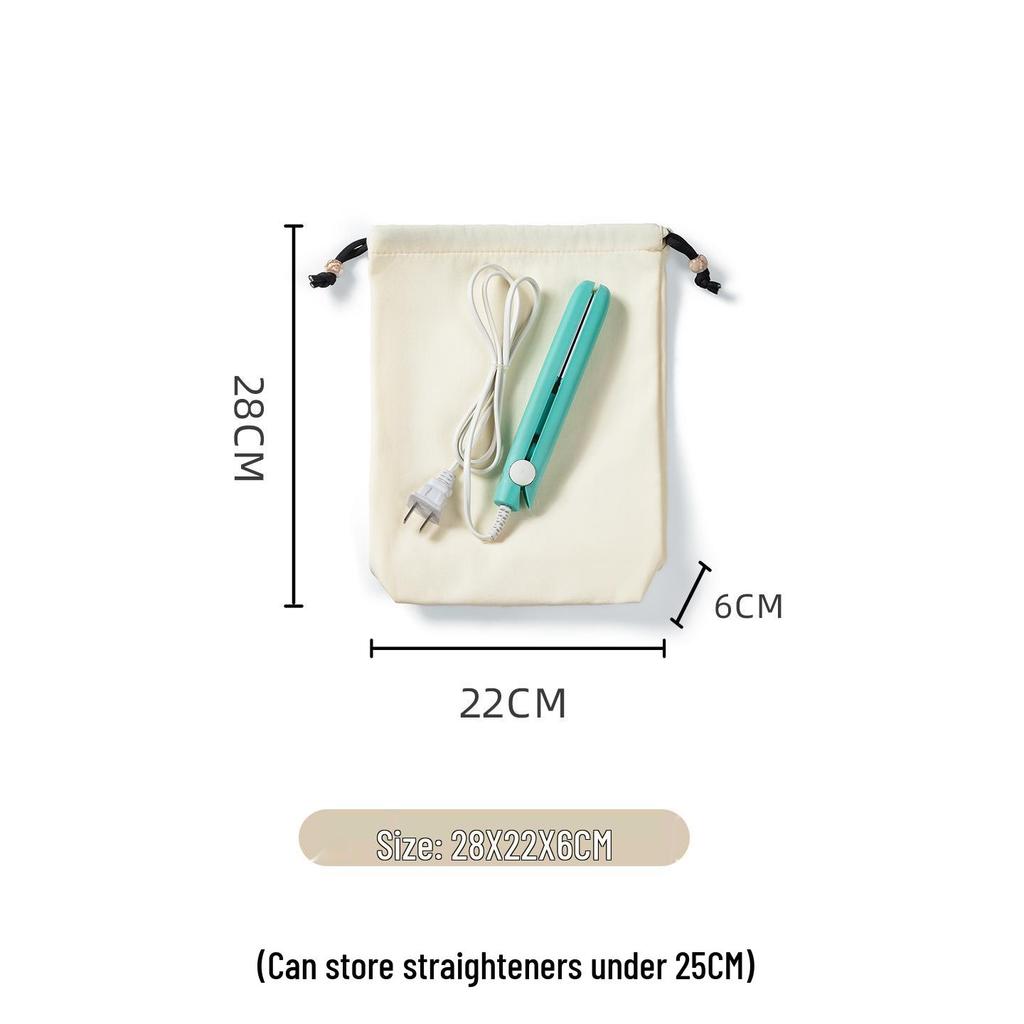 Large Waterproof Nylon Travel Bag for Hair Dryer, Underwear, and More