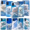 Sunny Clouds Teddy Bear Phone Case for Samsung Galaxy A52 A51 A50S A12 A22 A32 A72 A10S A30S A31 A71 Note 20 Ultra 10 Plus S10 G