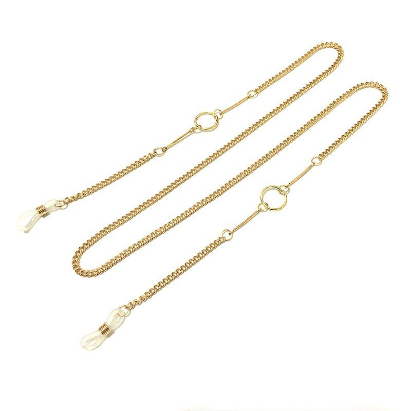 Fashion Pearls Sunglasses Chains Women Gold Eyeglasses Chains Sunglasses Holder Necklace Eyewear Retainer Cordon Hombre