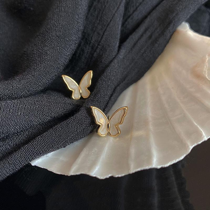 Luxusní motýl klíční kost náhrdelník elegantní temperamentní náušnice pro ženy šperky dárek