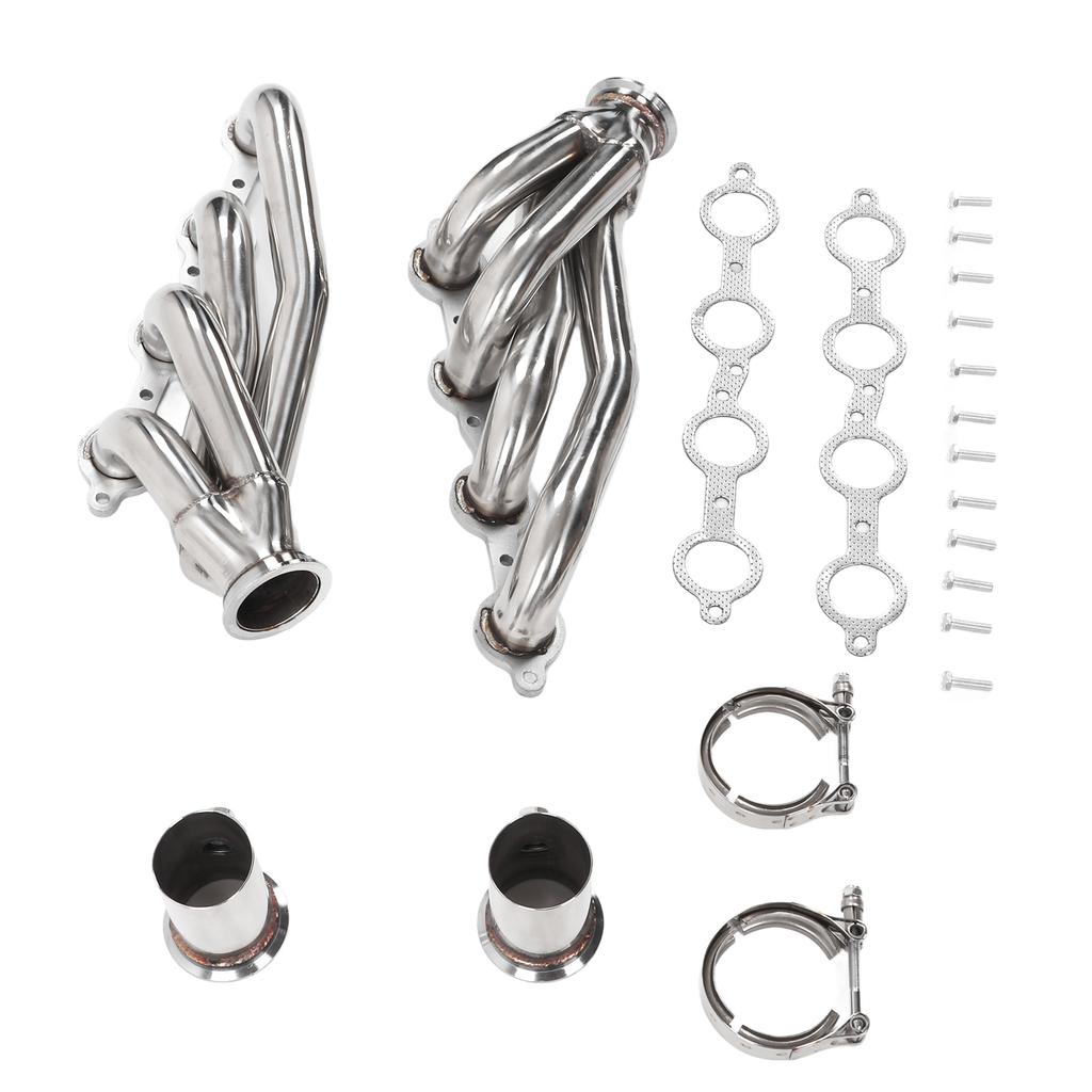 20PCSCelsiusSet Engine Conversion Swap Header 304 Stainless Steel Replacement for LS Series Motors