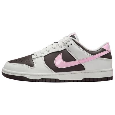 Dunk Rutschfest Abriebfest Niedrig geschnitten Skateboard Schuhe Herren Weiß Rosa IB8510-100