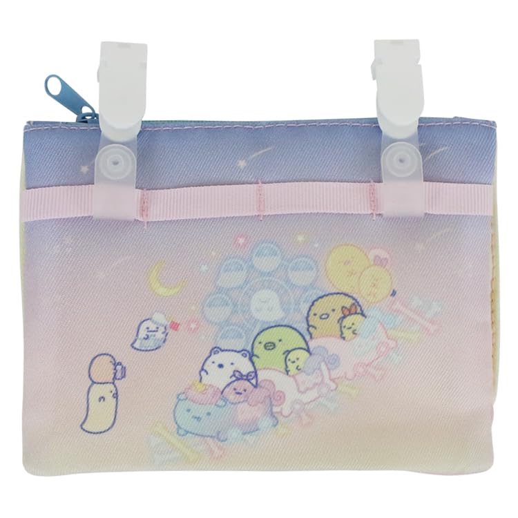 Takanami Create Windowed Flap Pouch, Sumikko Gurashi Ghost [119657] Kindergarten, Elementary School, Field Trip, Character Goods