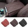 For BMW X5 X6 X7 G05 G06 G07 LHD Car Armrest Box Cover PU Leather Center Console Protector Cushion Pad Auto Interior Accessories