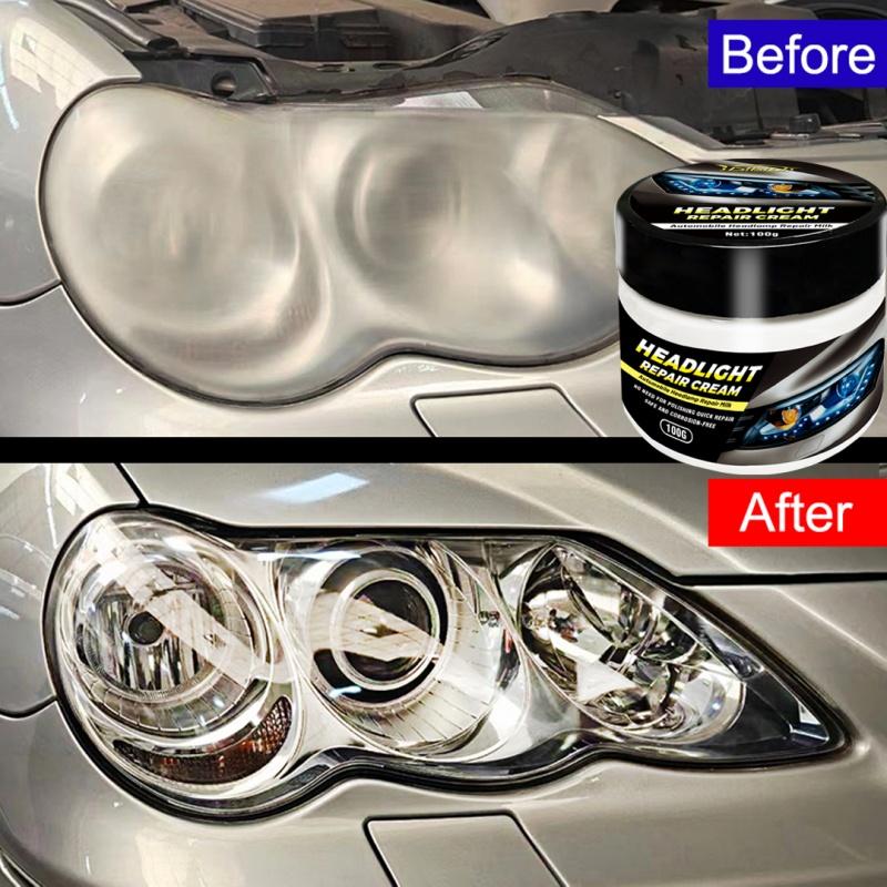 Car headlight polish, antioxidant and scratch repair, PVC plastic polishing, suitable for car light maintenance and care