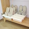 1/2 Stück Schuhregal für Zuhause Plastik-Schuhregal für Eingangsbereich Organizer