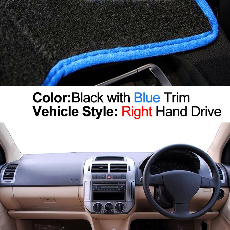 Car Auto Dashboard Cover For VW Volkswagen Polo Mk4 Typ 6Q 9N 9N3 2002 - 2009 Dash Mat Carpet Cape Sunshade 2008 2007 2006 2005
