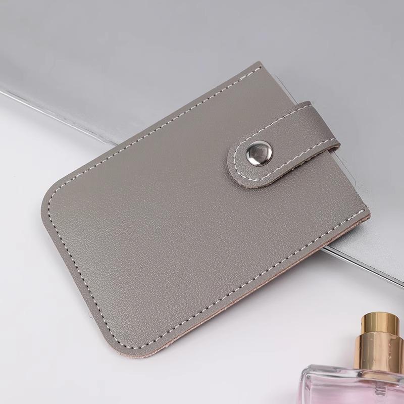 Kompaktes Anti-Demagnetisierungs-Multi-Slot-Kartenetui für Ausweise und Bankkarten