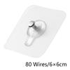 10pcs Po Frame Hooks Storage Rack Screw Holders Door Hanger Self-adhesive Multi-function Gadgets Organizer Kitchen Accessorie