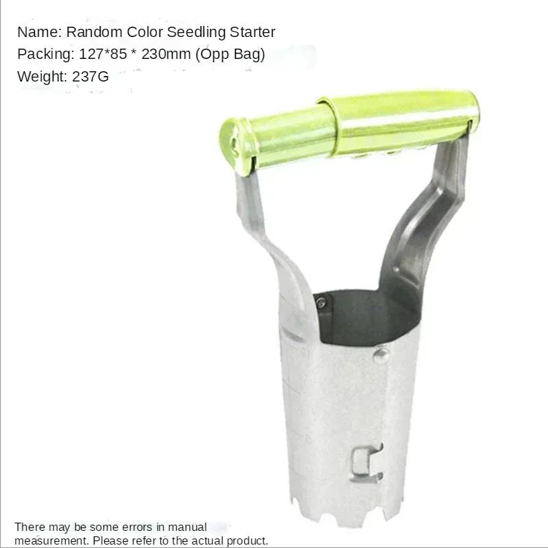 Kreative Gartengeräte Gemüse Pflanzwerkzeug Blumenumsetzer Sägerät Stanzer Landwirtschaftliches Werkzeug Haushalt Sämlingsheber Pflanzer