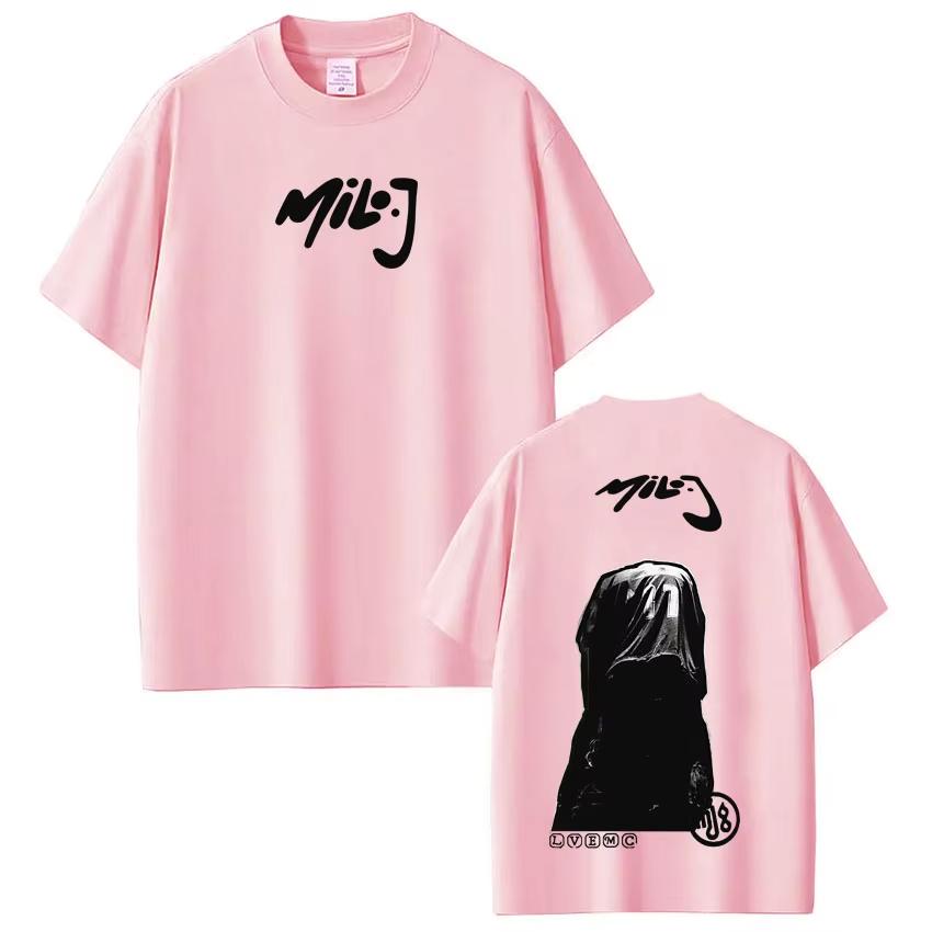 

Rapper Milo J Tour 2026 Graphic Tshirt Unisex Women Fashion Comfort Tshirt Shortsleeved Casual Vintage Gothic Punk Tshirts 4XL