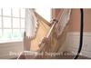 Cross-Border Canvas Hanging Chair: Dorm, Bedroom, Balcony Swing, Indoor/Outdoor Hammock, Suspended Household.