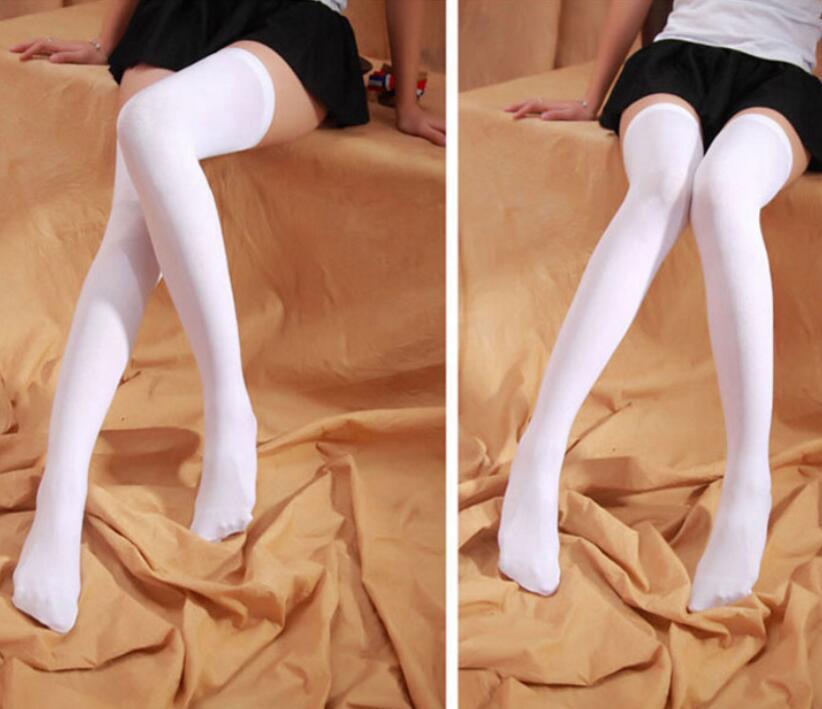 Кокетливые черно-белые полосатые гольфы в студенческом стиле, размер 7 One Size