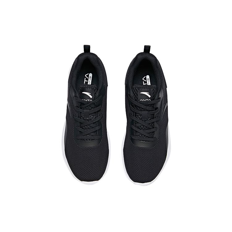 Anta Comfortable And Durable Low-Top Training Shoes Women Sneakers Black 122027711-4