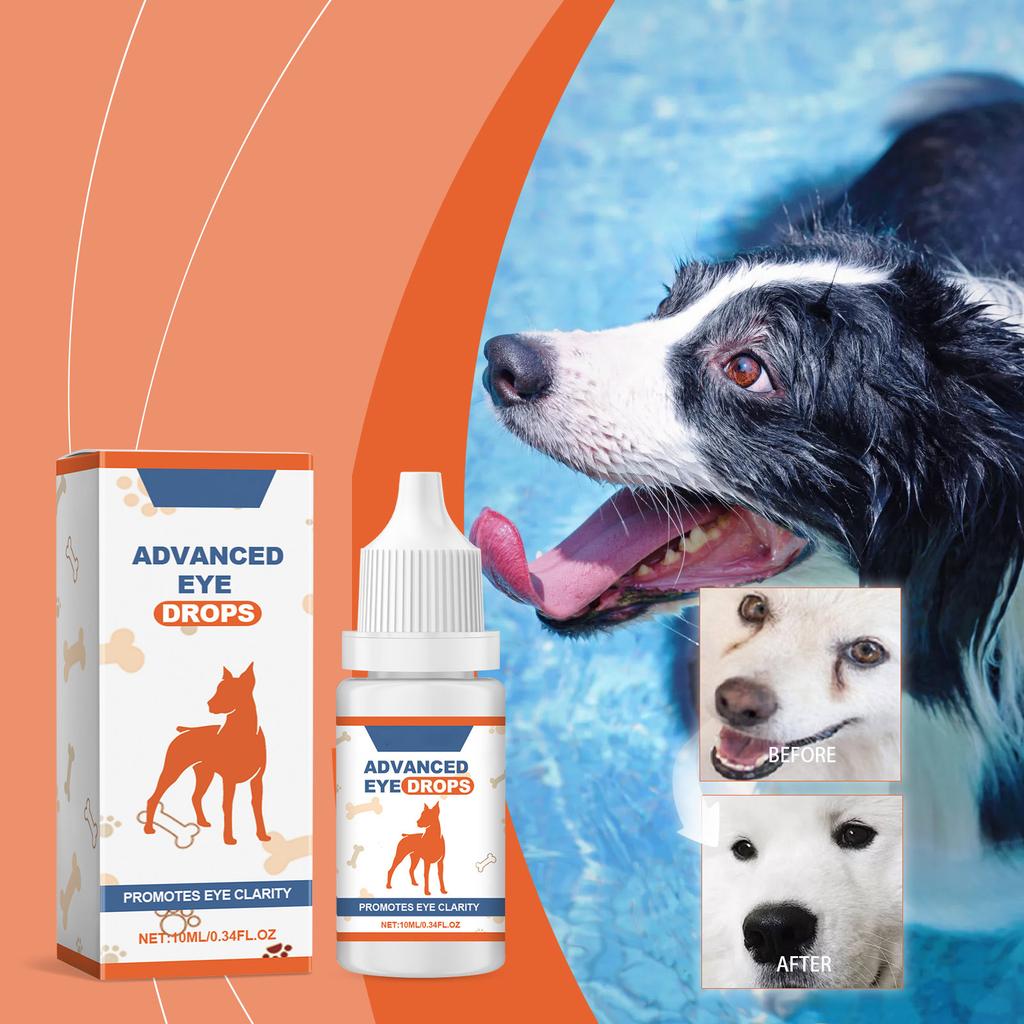 Advanced Eye Drops;Cataract Drops For Pets;Eye Lubricating Drops For Dog & Cats, Mild Ingredients In Eye Tissue And Muscles,10ml