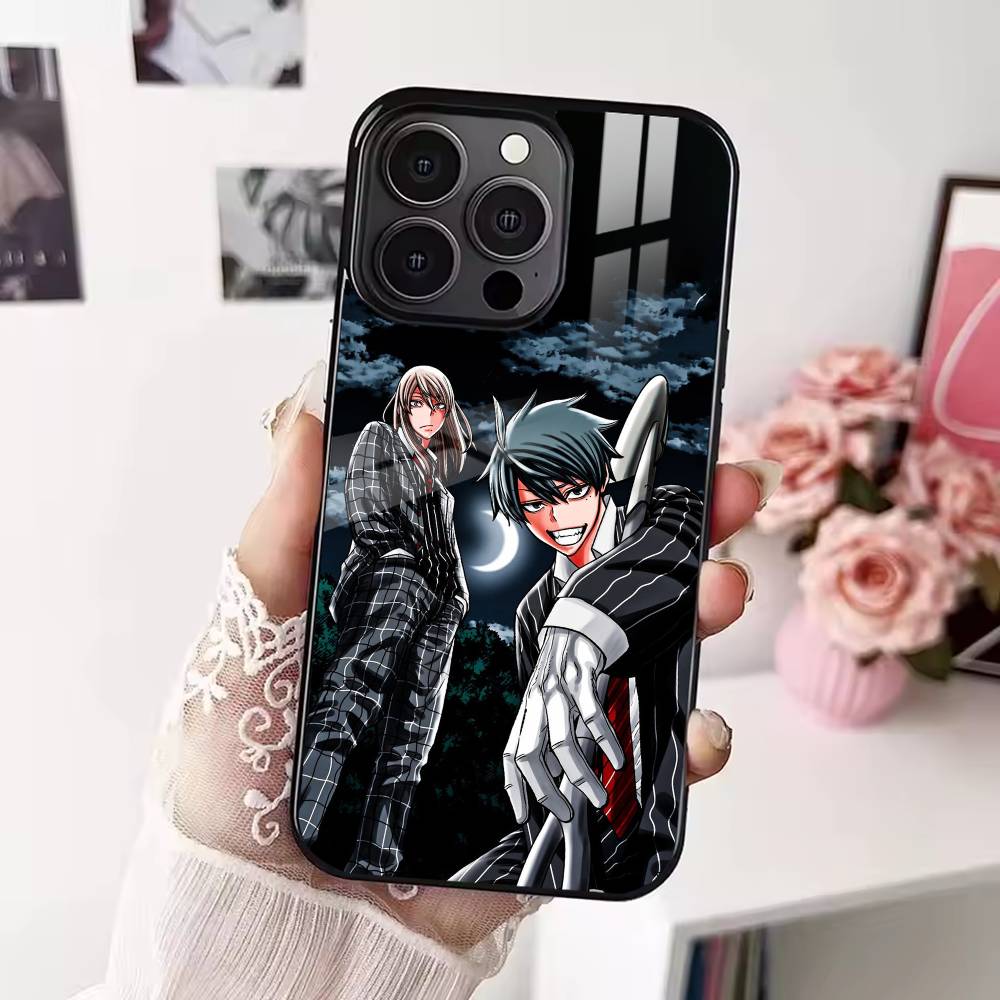 

Anime T-Tougen A-Anki Phone Case For iPhone 17 16 15 14 13 12 Pro Max Plus for Magsafe Mirror Wireless Magnetic Cover iPhone15PROMAX