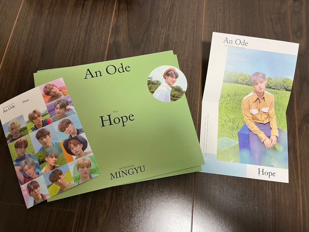 

[USED] SEVENTEEN Album CD An Ode Hope Mingyu