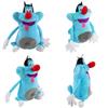 Delightful Blue Cat Oggy And The Cockroaches Soft Plush Doll For Kids And Adults