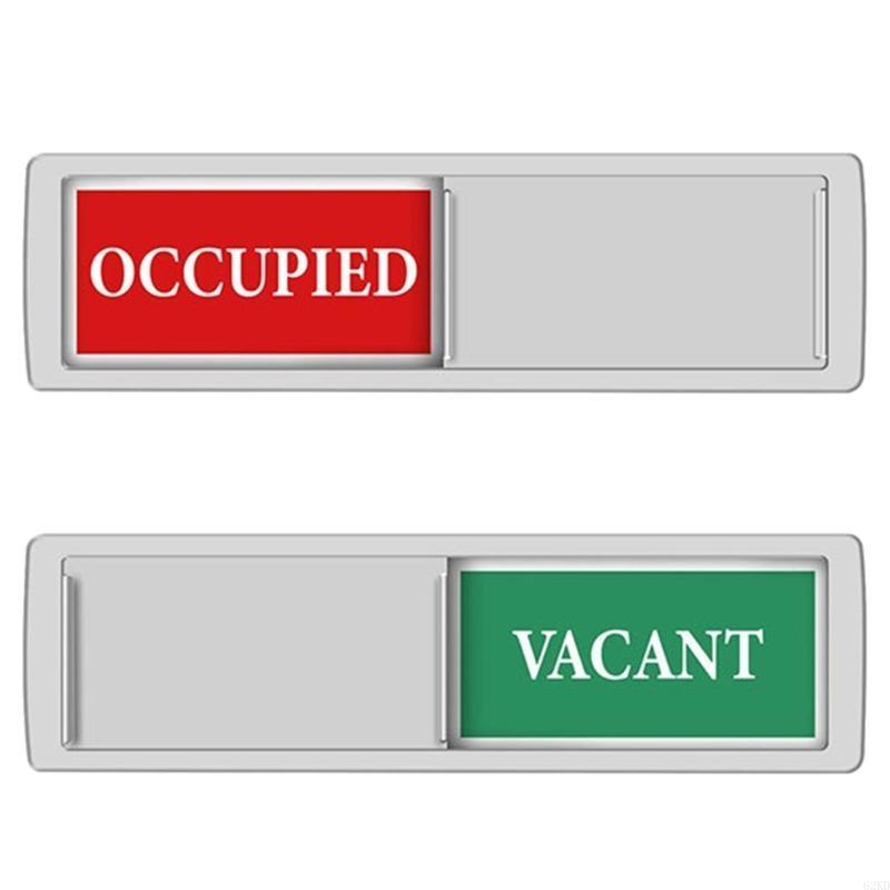 62KD Vacant In Use Sign Occupied/Vacant Door Signs Privacy for Home and Office