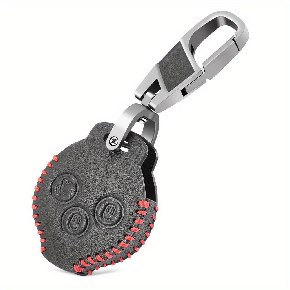 

Hand-Stitched Full-Coverage Key Pouch for BMW Mini, Scratch & Wear Resistant, Fits Three-Button Key No specified size