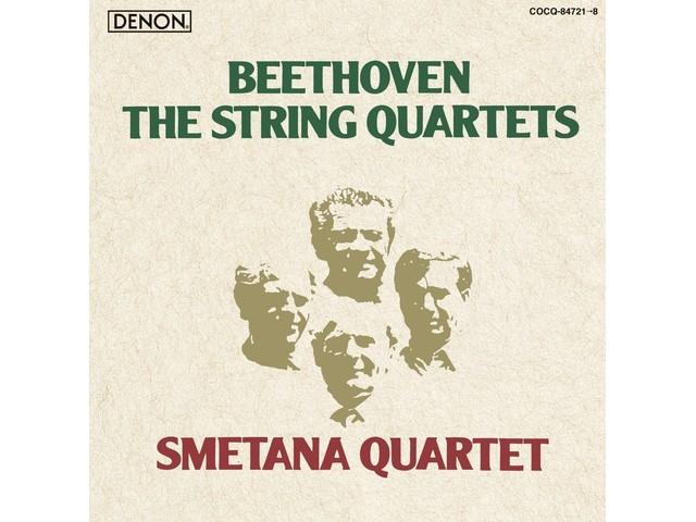 BEETHOVEN: SMYČCOVÉ KVARTETY Normální edice Smetanovo kvarteto [CD] COCQ-84721 NOVÉ
