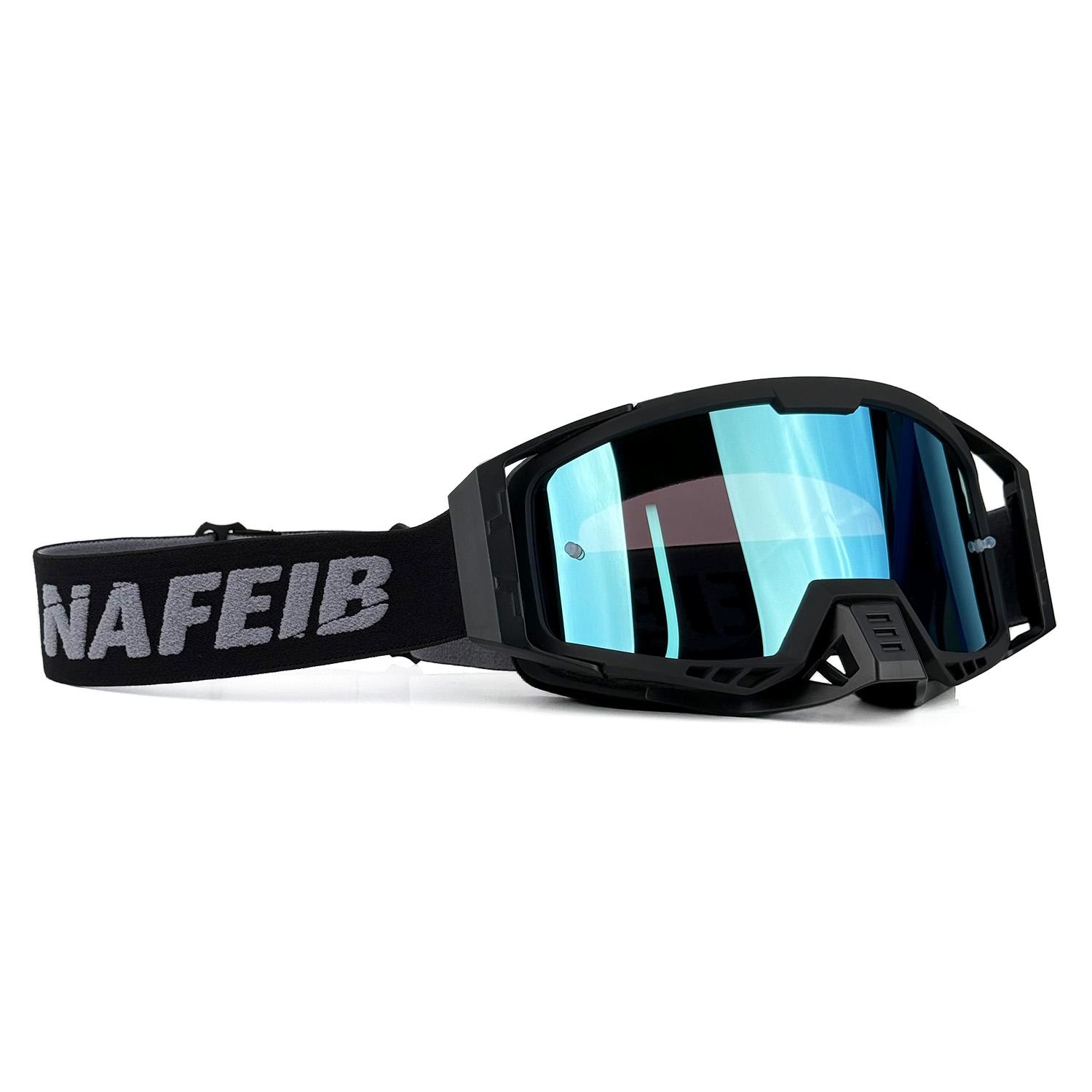 

Motorcycle Helmet Protective Glasses N2510 Windproof Dustproof Outdoor Sports Eye Goggles Ski Motocross Riot Contr