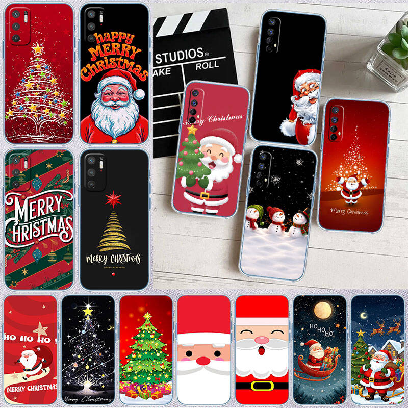 RT55 Merry Christmas Deer Gift Case for Motorola E22S E7 G6 G7 G8 G9 Plus Power Play G10 G20 G04 E30 E40 E22 E20 E13 E15 G22 G23 G05 G75 G35 G55